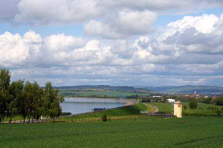 Hüflar Stausee